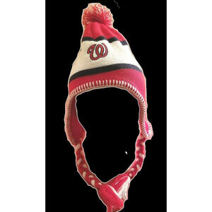 Washington Nationals SGA Beanie Hat/Cap MIP 9/28/14 Braids One Size Nats MLB